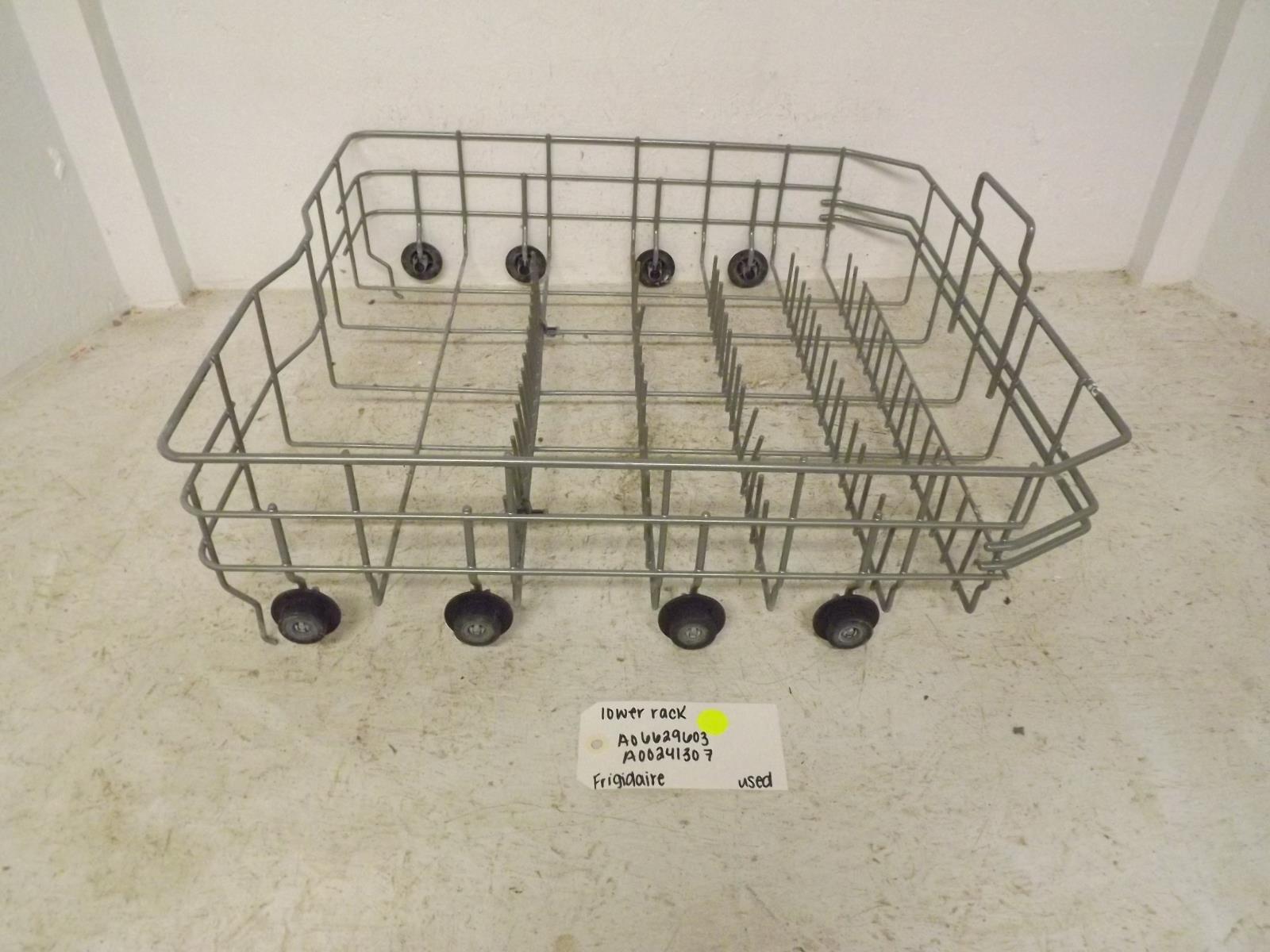 Frigidaire Dishwasher A06629603 A00241307 Lower Rack Used Frigidaire Dishwasher A06629603 A00241307 Lower Rack Used
